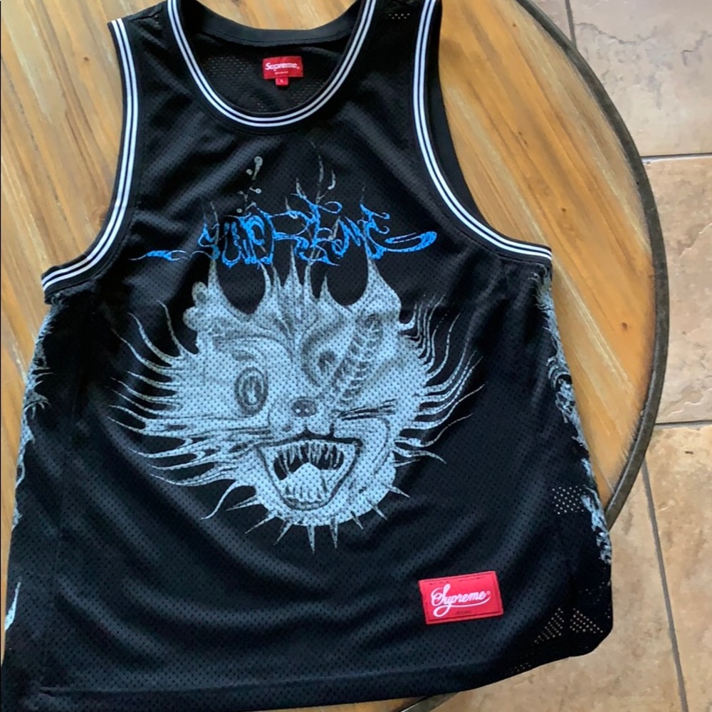 SUPREME Mens Basketball Jersey